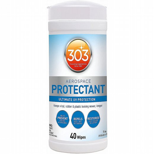 303 Aerospace Protectant Wipes - 40 Wet Towels 