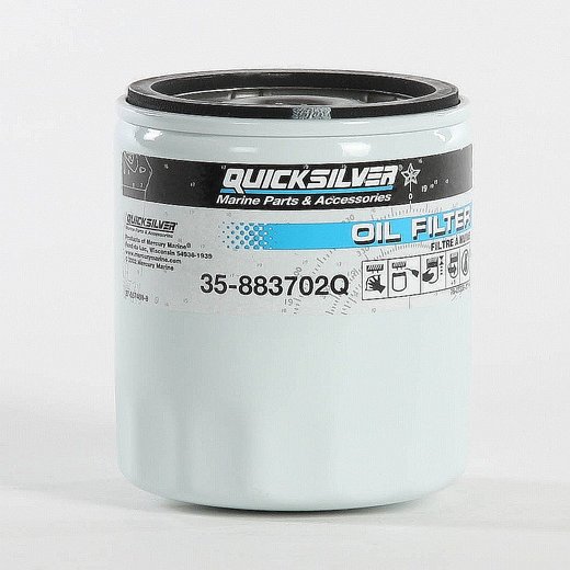 QUICKSILVER Oljefilter Oljefilter till MerCruiser V6 med blockmonterat oljefilter