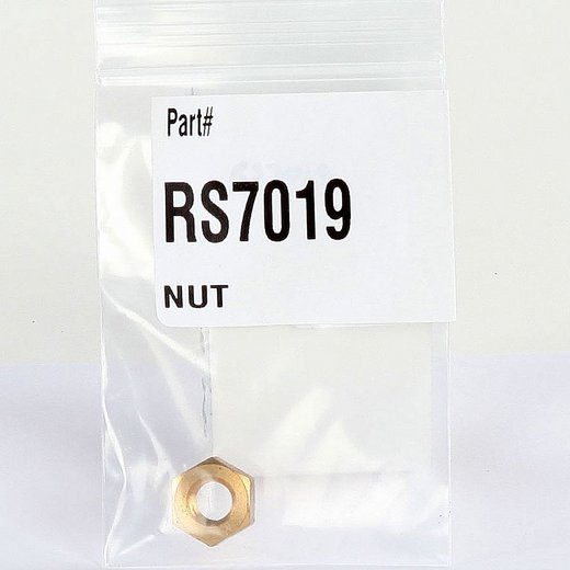 PCM MUTTER, NUT, HEX JAM BRASS M10 X 1.5 