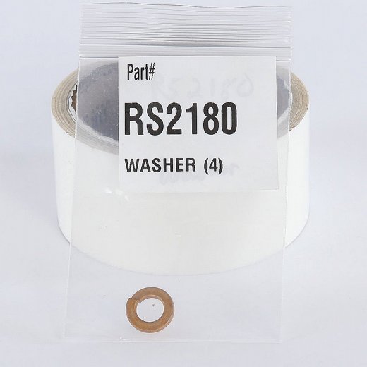 PCM LOCKWASHER 3/8, ZINC/YELLOW 