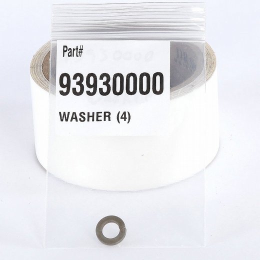 PCM WASHER, LOCK, MED, M8 ZN 