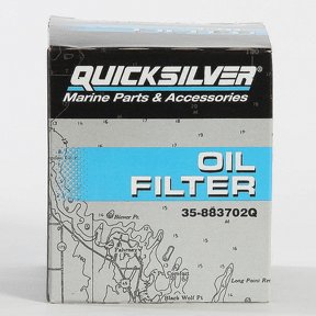 Oljefilter till MerCruiser V6 med blockmonterat oljefilter