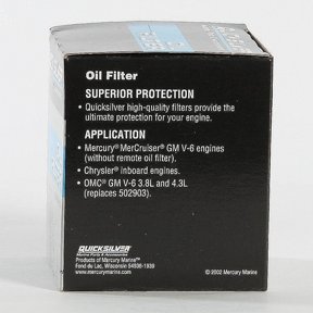 Oljefilter till MerCruiser V6 med blockmonterat oljefilter